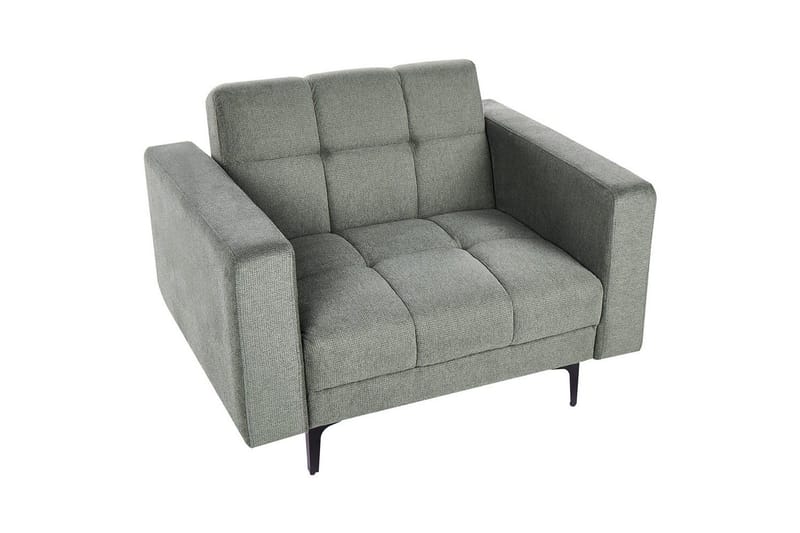 Lænestol Alnes Grøn/sort - Grøn/sort - Møbler - Stole & lænestole - Lænestole