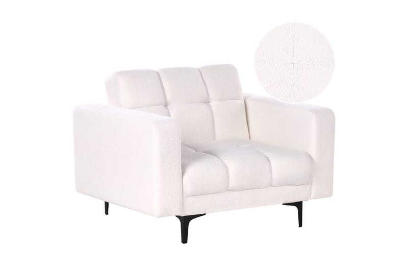 Lænestol Alnes Hvid/Sort, Hvid/Sort