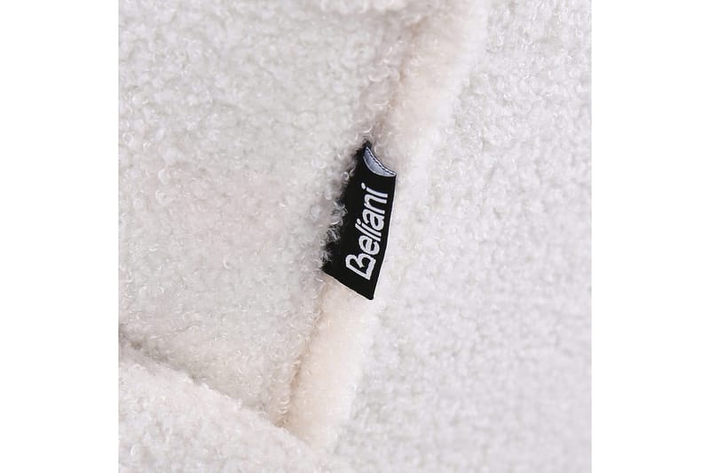 Lænestol Alnes Hvid/Sort - Hvid/Sort - Møbler - Stole & lænestole - Lænestole