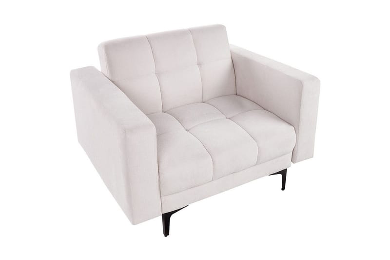 Lænestol Alnes Off-white/Sort - Off-white/Sort - Møbler - Stole & lænestole - Lænestole