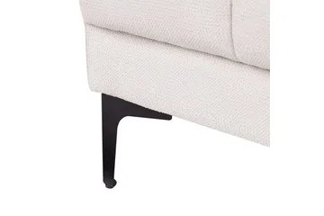 Lænestol Alnes Off-white/Sort - Off-white/Sort - Møbler - Stole & lænestole - Lænestole