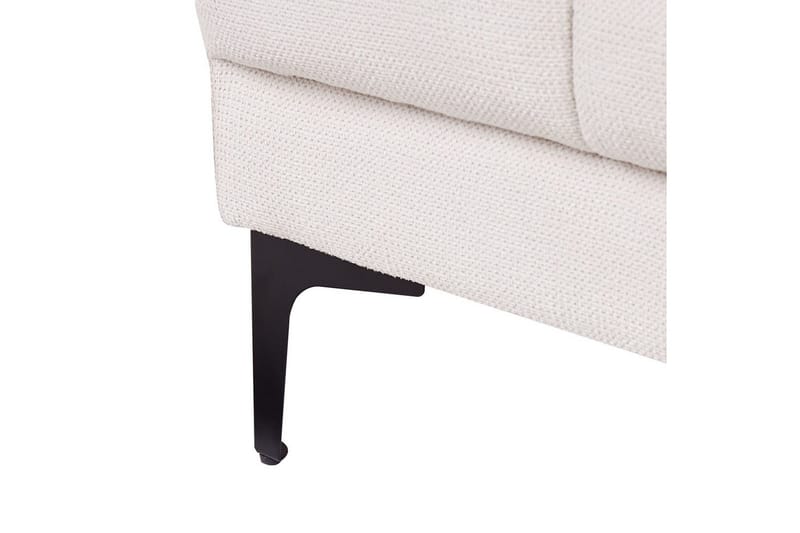 Lænestol Alnes Off-white/Sort - Off-white/Sort - Møbler - Stole & lænestole - Lænestole