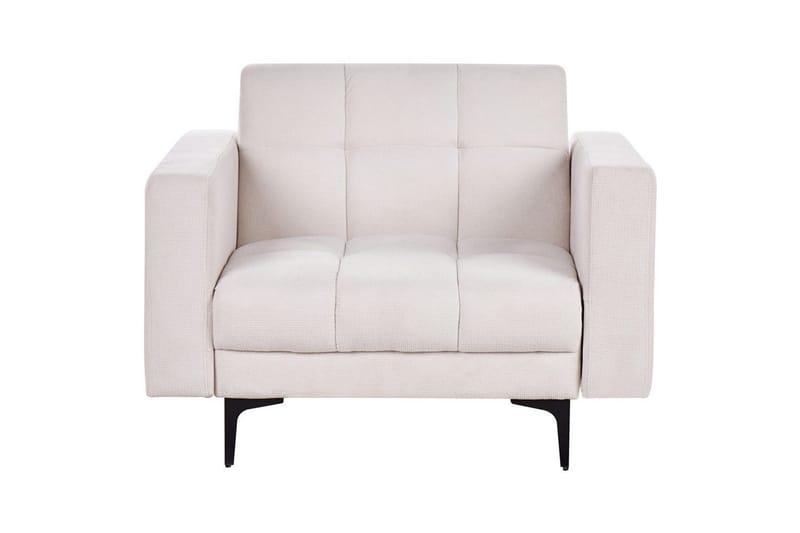 Lænestol Alnes Off-white/Sort - Off-white/Sort - Møbler - Stole & lænestole - Lænestole