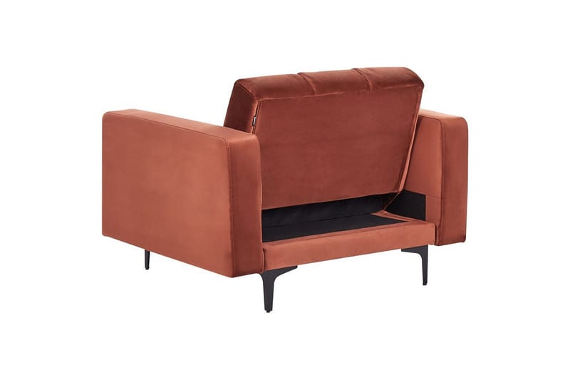 Lænestol Alnes Rød/Sort - Rød/Sort - Møbler - Stole & lænestole - Lænestole