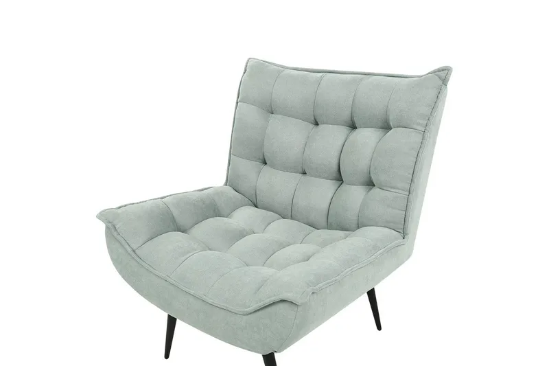 Lænestol Alvesta - Grøn, Sort, Grøn, sort - Møbler - Stole & lænestole - Lænestole