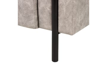 Lænestol Askim - Lys grå, sort/Polyester - Møbler - Stole & lænestole - Lænestole