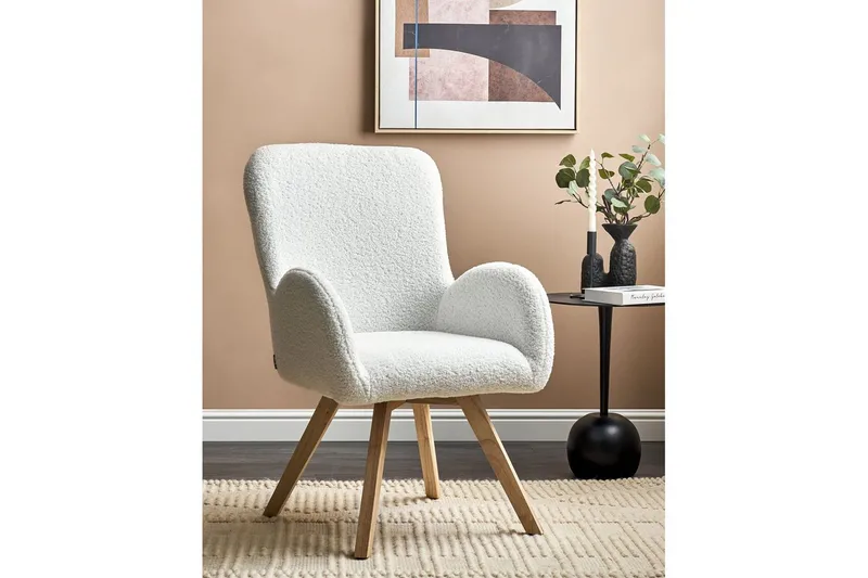 Lænestol Bjarn - Hvid - Møbler - Stole & lænestole - Lænestole