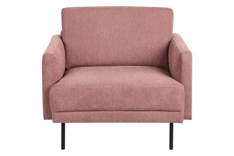 Lænestol Breda - Rosa, Sort - Møbler - Stole & lænestole - Lænestole