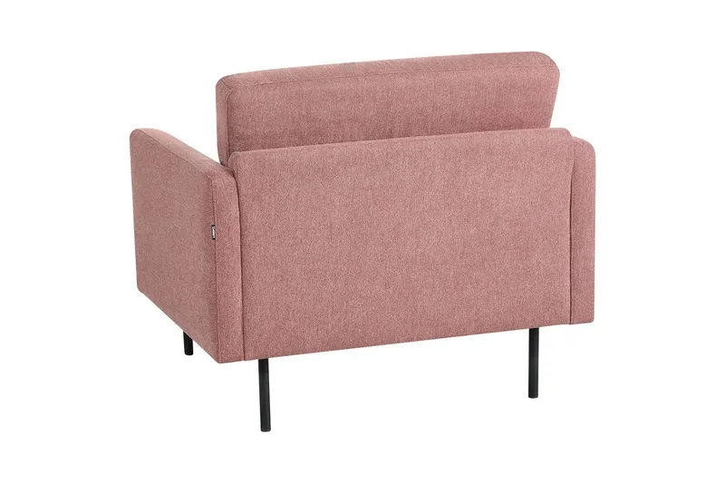 Lænestol Breda - Rosa, Sort - Møbler - Stole & lænestole - Lænestole