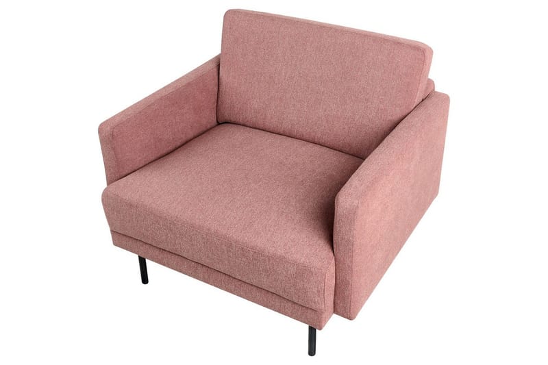 Lænestol Breda - Rosa, Sort - Møbler - Stole & lænestole - Lænestole