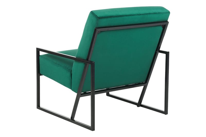 Lænestol Delary - Grøn, sort - Møbler - Stole & lænestole - Lænestole