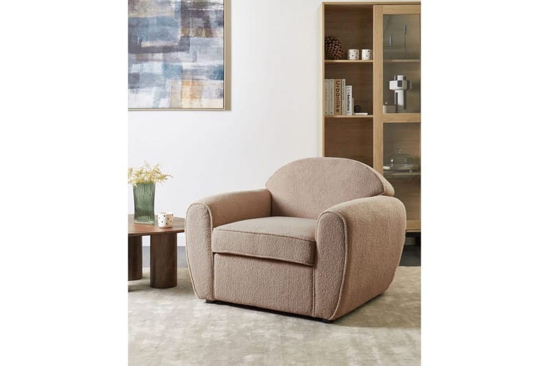 Lænestol Ellede - Brun - Møbler - Stole & lænestole - Lænestole