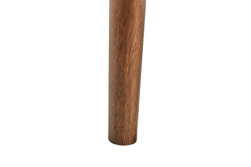 Lænestol Esrum Beige/mørkt træ, Bouclé - Beige/mørkt træ, Bouclé - Møbler - Stole & lænestole - Lænestole
