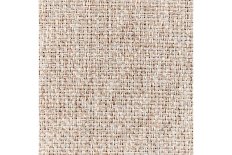 Lænestol Esrum Beige/mørkt træ, Polyester - Beige/mørkt træ, Polyester - Møbler - Stole & lænestole - Lænestole