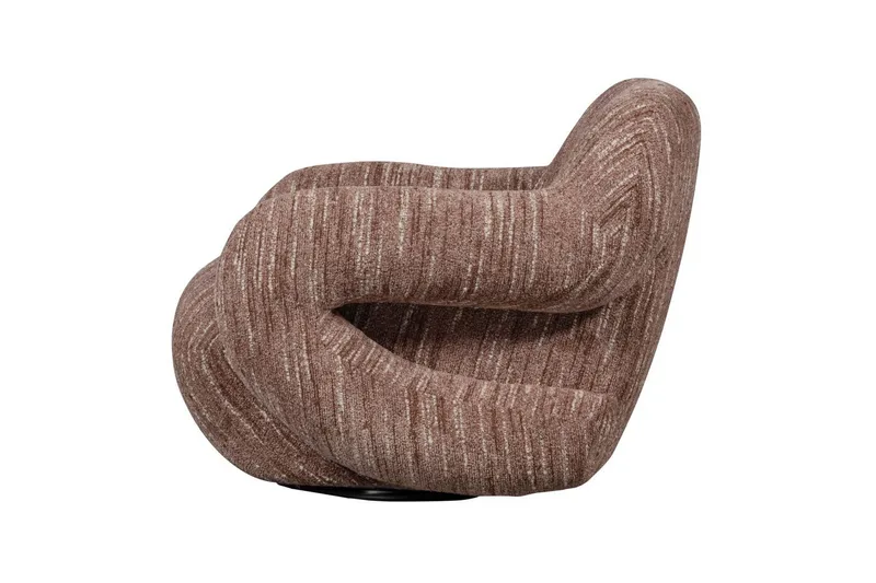 Lænestol Folke - Gammel Pink Melange - Møbler - Stole & lænestole - Lænestole