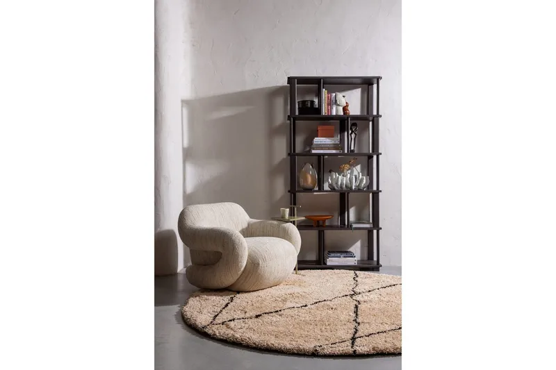 Lænestol Folke - Naturlig Melange - Møbler - Stole & lænestole - Lænestole