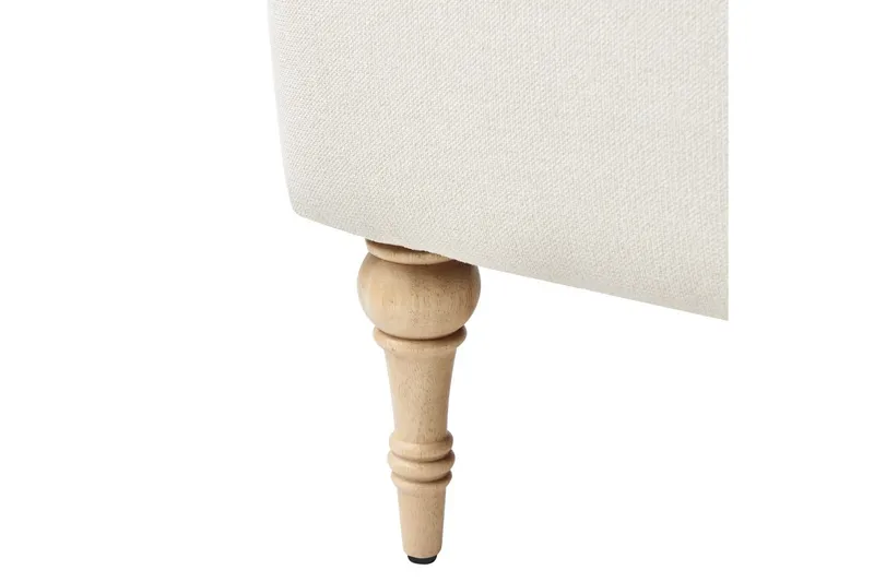 Lænestol Fredros - Beige, lyst træ - Møbler - Stole & lænestole - Lænestole