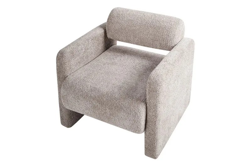 Lænestol Hallsberg - Beige - Møbler - Stole & lænestole - Lænestole