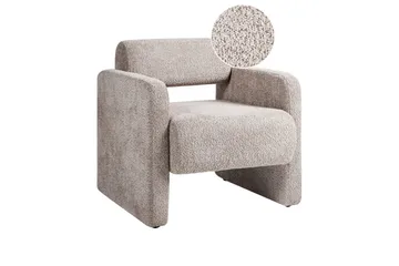 Lænestol Hallsberg - Beige - Møbler - Stole & lænestole - Lænestole