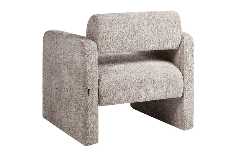 Lænestol Hallsberg - Beige - Møbler - Stole & lænestole - Lænestole