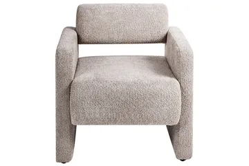 Lænestol Hallsberg - Beige - Møbler - Stole & lænestole - Lænestole