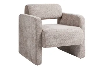 Lænestol Hallsberg - Beige - Møbler - Stole & lænestole - Lænestole