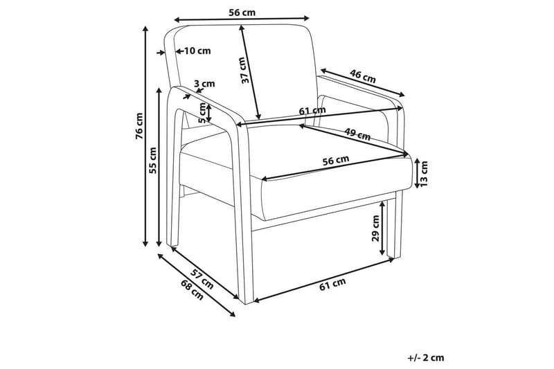 Lænestol Hjo - Møbler - Stole & lænestole - Lænestole