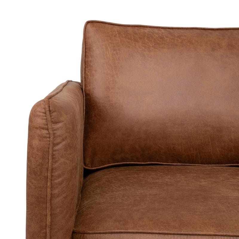 Lænestol HOME4YOU Sofia 106x40xh76 cm, Eg - brun - Møbler - Stole & lænestole - Lænestole