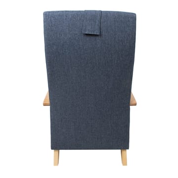 Lænestol HOME4YOU Venla 150x40xh80 cm, Sort - blågrå - Møbler - Stole & lænestole - Lænestole