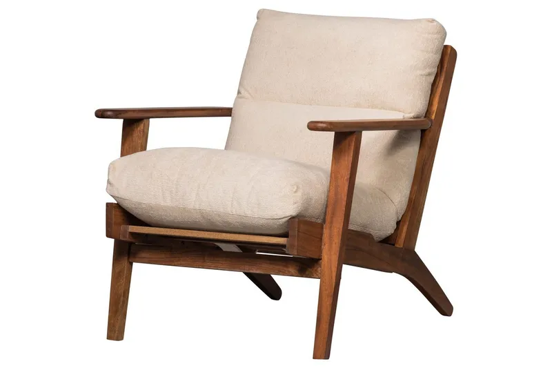 Lænestol Houston - Natur - Møbler - Stole & lænestole - Lænestole