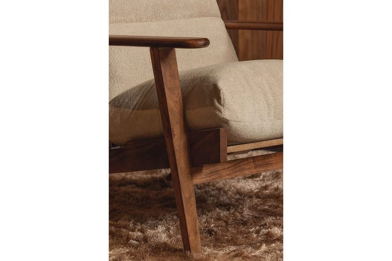 Lænestol Houston - Natur - Møbler - Stole & lænestole - Lænestole