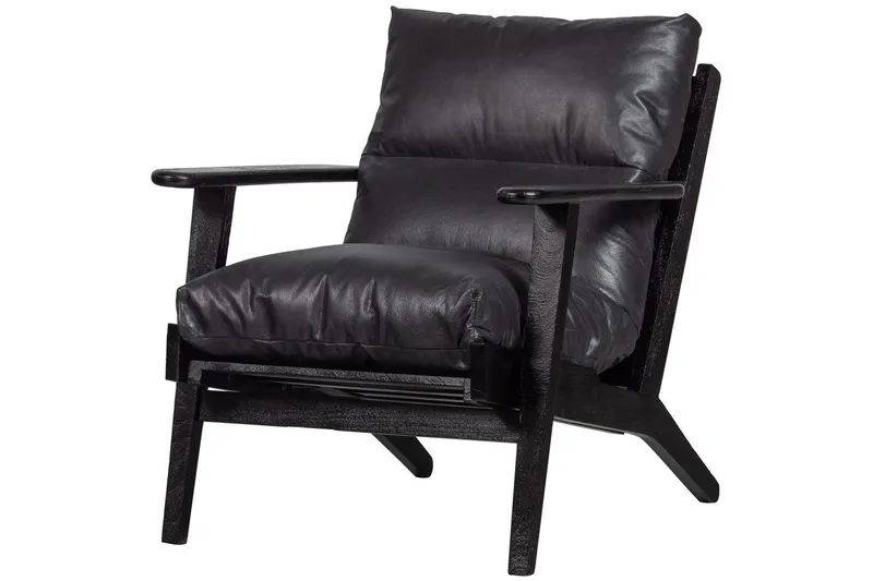 Lænestol Houston, Sort