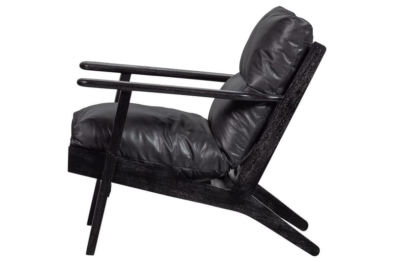 Lænestol Houston - Sort - Møbler - Stole & lænestole - Lænestole
