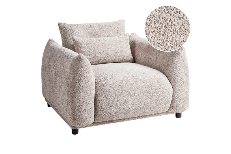 Lænestol Jamsa, Beige, sort