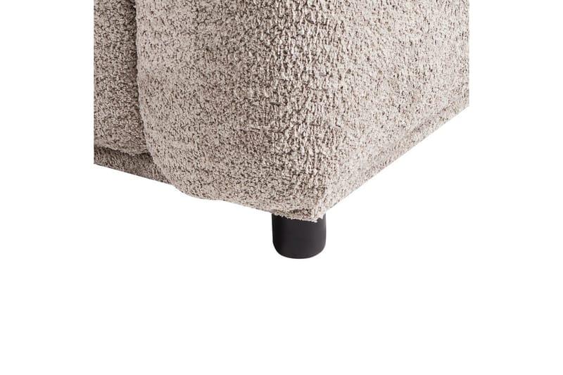 Lænestol Jamsa - Beige, sort - Møbler - Stole & lænestole - Lænestole