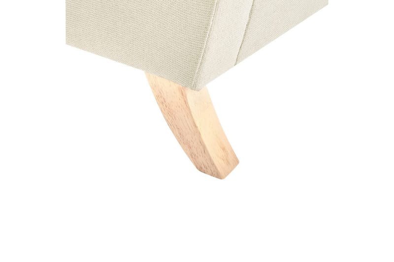 Lænestol Kiberg - Beige, Lys Træ - Møbler - Stole & lænestole - Lænestole