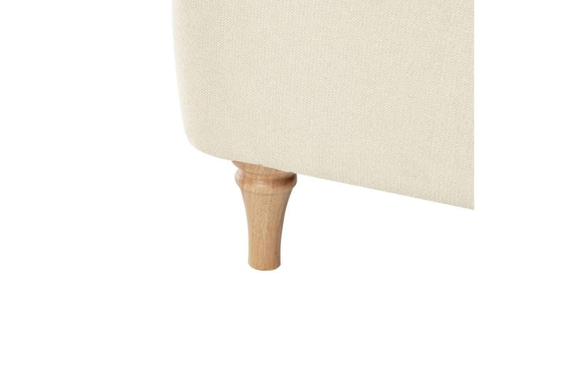 Lænestol Kiberg - Beige, Lys Træ - Møbler - Stole & lænestole - Lænestole
