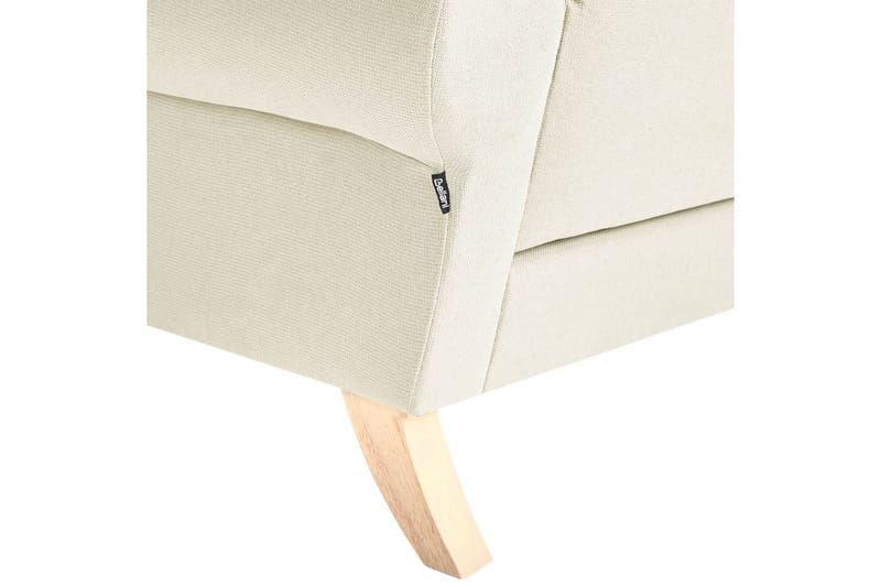 Lænestol Kiberg - Beige, Lys Træ - Møbler - Stole & lænestole - Lænestole