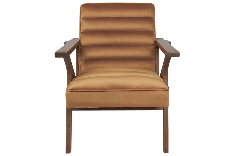 Lænestol Kisa - Brun, mørkt træ - Møbler - Stole & lænestole - Lænestole