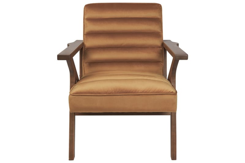 Lænestol Kisa - Brun, mørkt træ - Møbler - Stole & lænestole - Lænestole