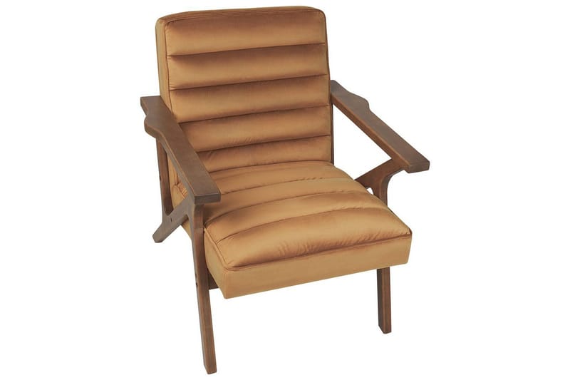 Lænestol Kisa - Brun, mørkt træ - Møbler - Stole & lænestole - Lænestole