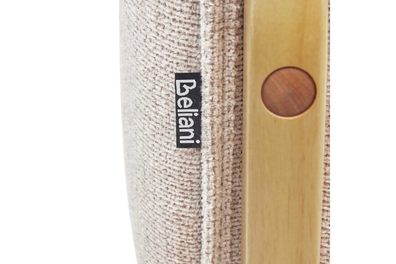 Lænestol Kokkola - Beige, lyst træ - Møbler - Stole & lænestole - Lænestole