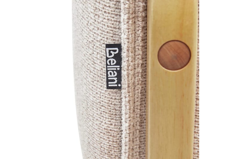 Lænestol Kokkola - Beige, lyst træ - Møbler - Stole & lænestole - Lænestole