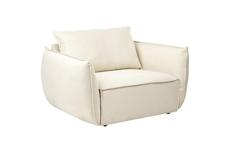 Lænestol Kunes - Beige - Møbler - Stole & lænestole - Lænestole