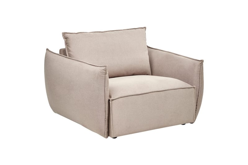 Lænestol Kunes - Taupe - Møbler - Stole & lænestole - Lænestole