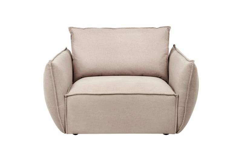 Lænestol Kunes - Taupe - Møbler - Stole & lænestole - Lænestole