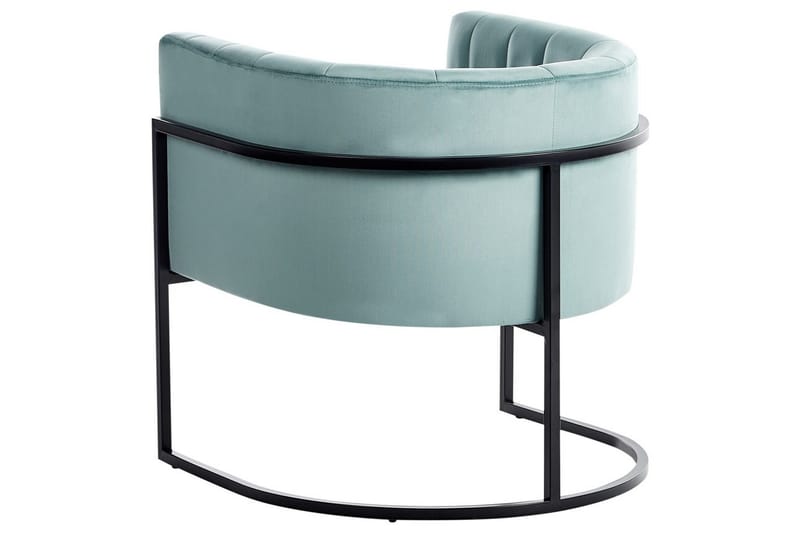 Lænestol Larvik II Grøn/sort - Grøn/sort - Møbler - Stole & lænestole - Lænestole