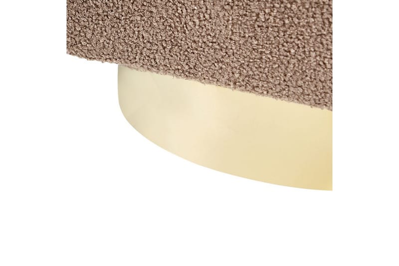 Lænestol Lavik Brun/Guld - Brun/Guld - Møbler - Stole & lænestole - Lænestole