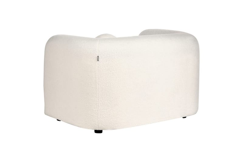 Lænestol Leiren - Hvid/Bouclé - Møbler - Stole & lænestole - Lænestole