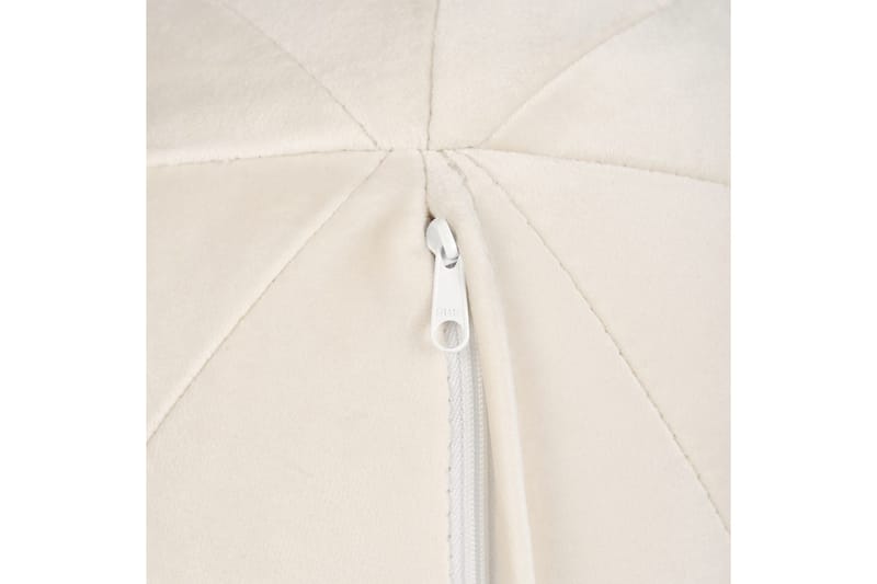 Lænestol Leiren - Off-white/Fløjl - Møbler - Stole & lænestole - Lænestole